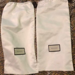 Gucci dust bags